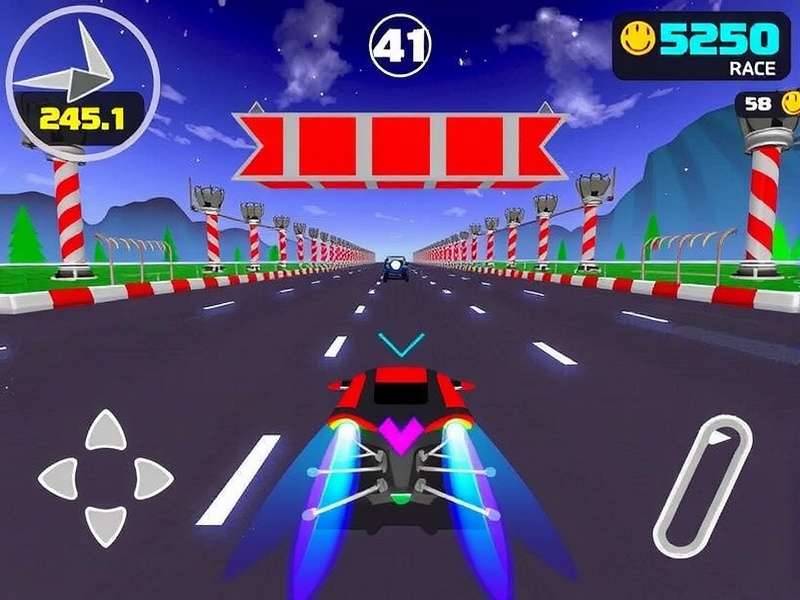 Rapid Race Gameplay Screenshot